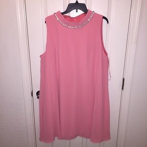 Eliza J Pink Sleeveless Mini Dress